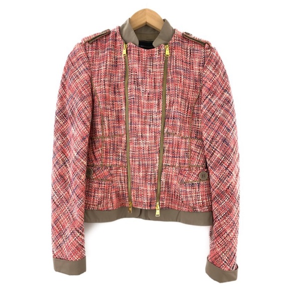 NWT Stunning Woven Twill Jacket - Picture 4 of 8